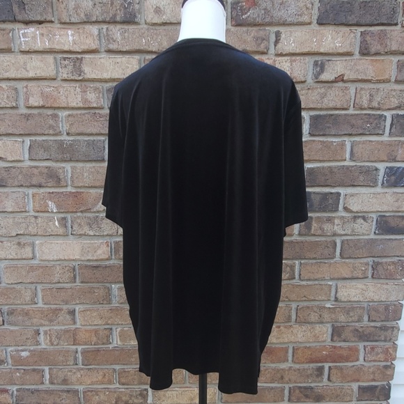 Old Navy Velvet Solid Tunic Blouse size 2XL - Picture 3 of 5